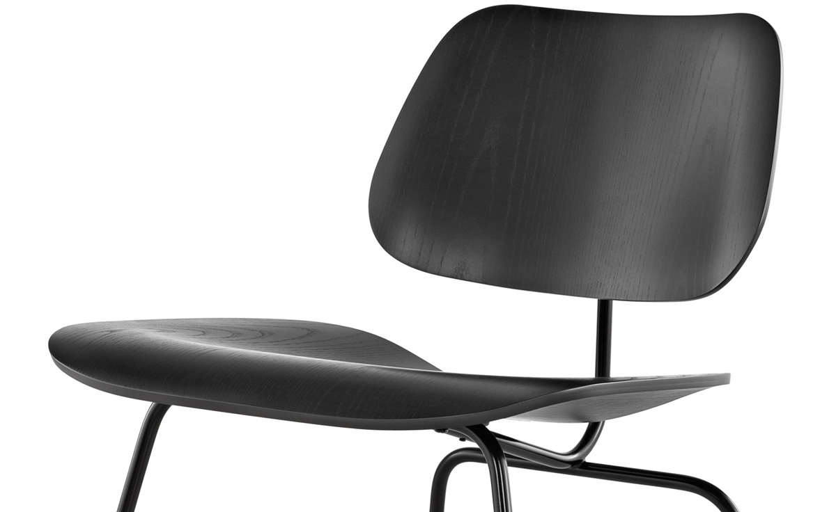 eames® molded plywood lounge chair lcm