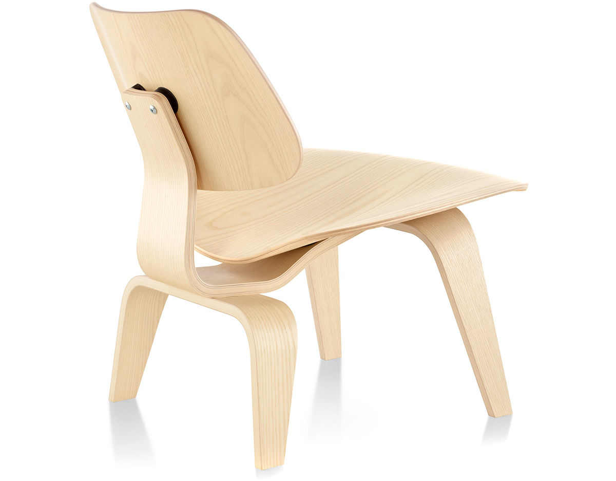 eames® molded plywood lounge chair lcw