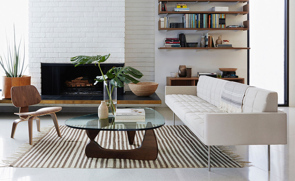eames® molded plywood lounge chair lcw