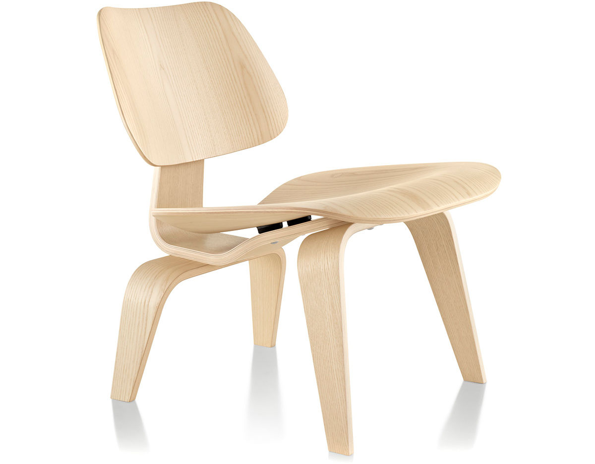 eames® molded plywood lounge chair lcw