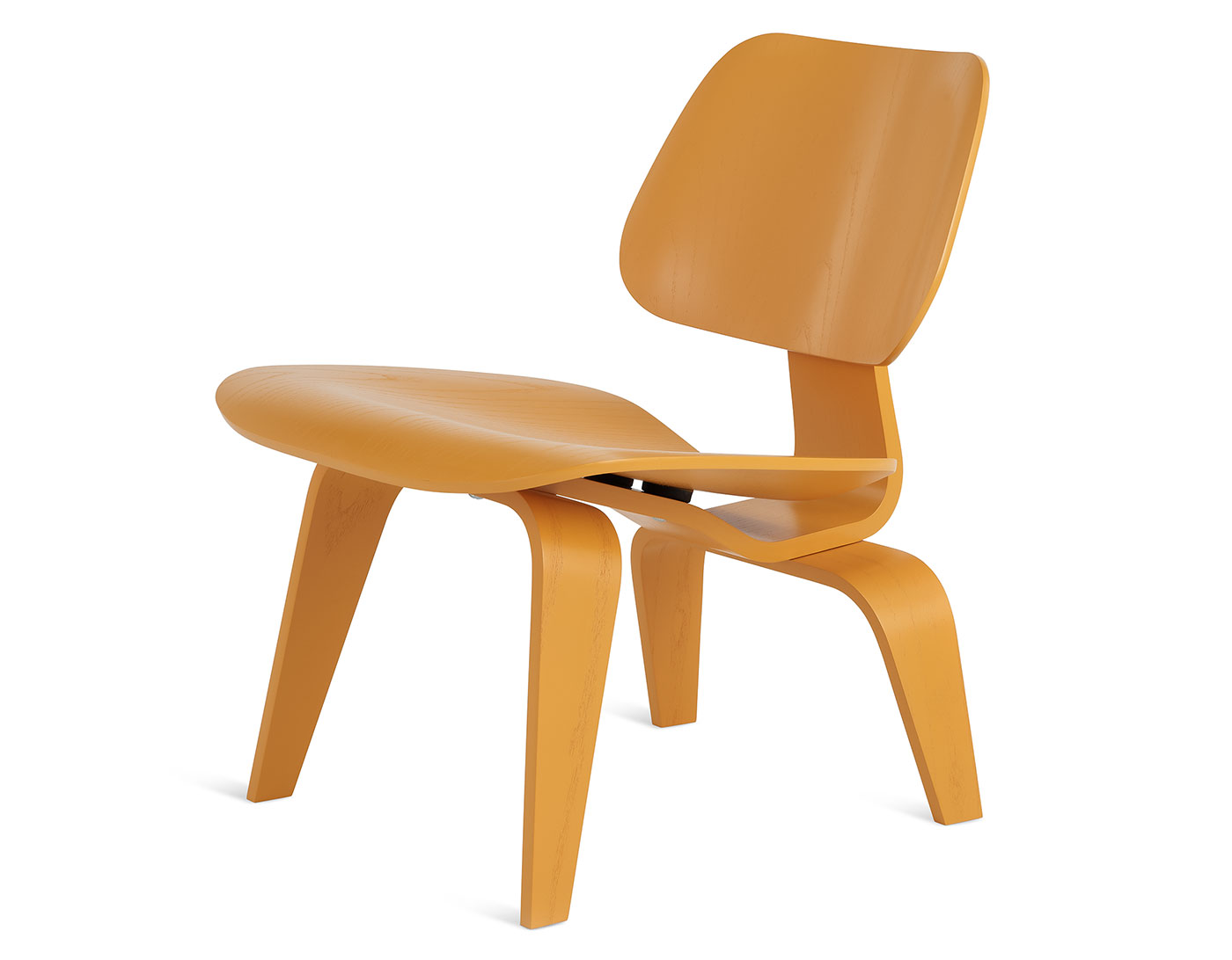 eames molded plywood lounge chair lcw