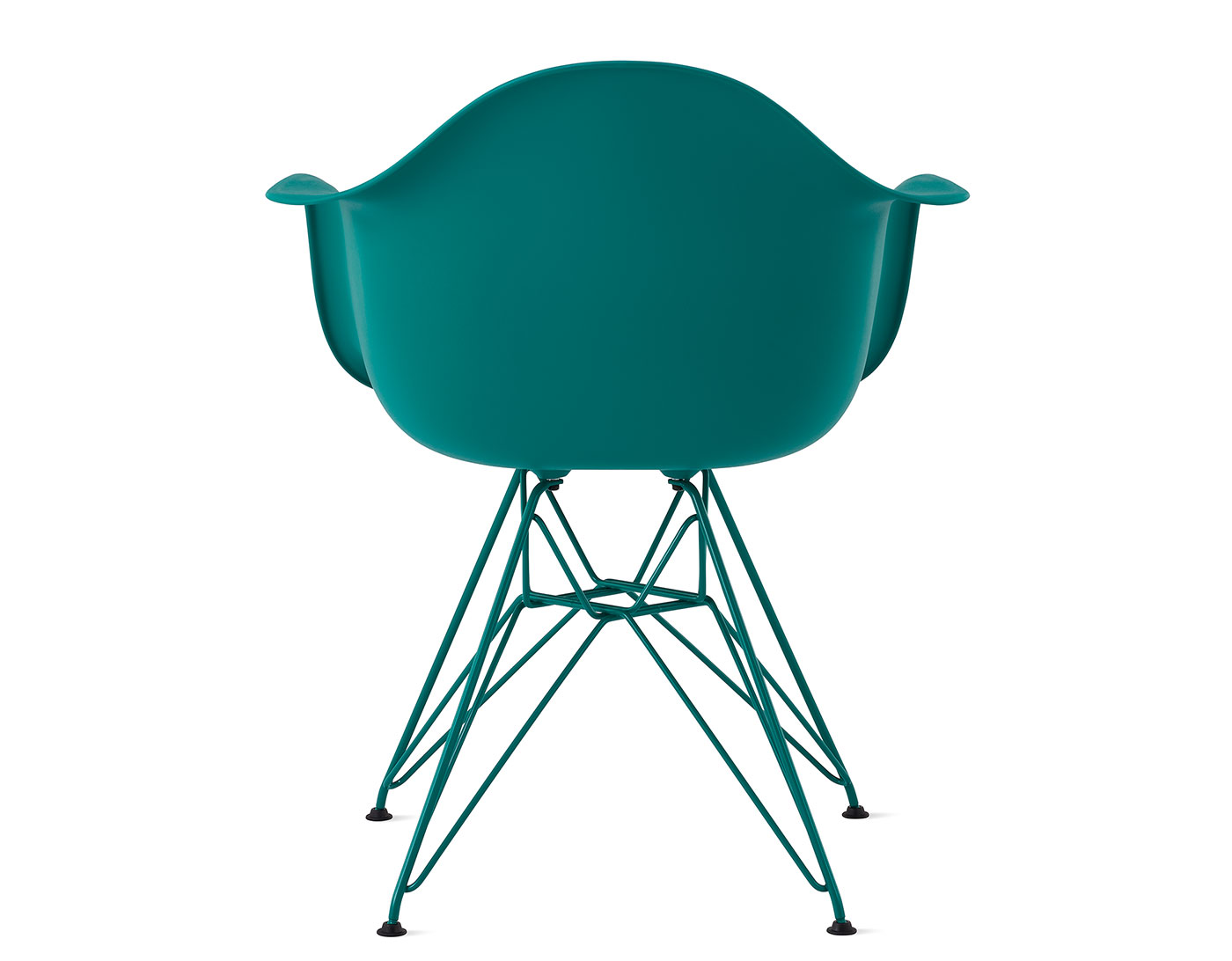 eames molded plastic armchair, herman miller x hay