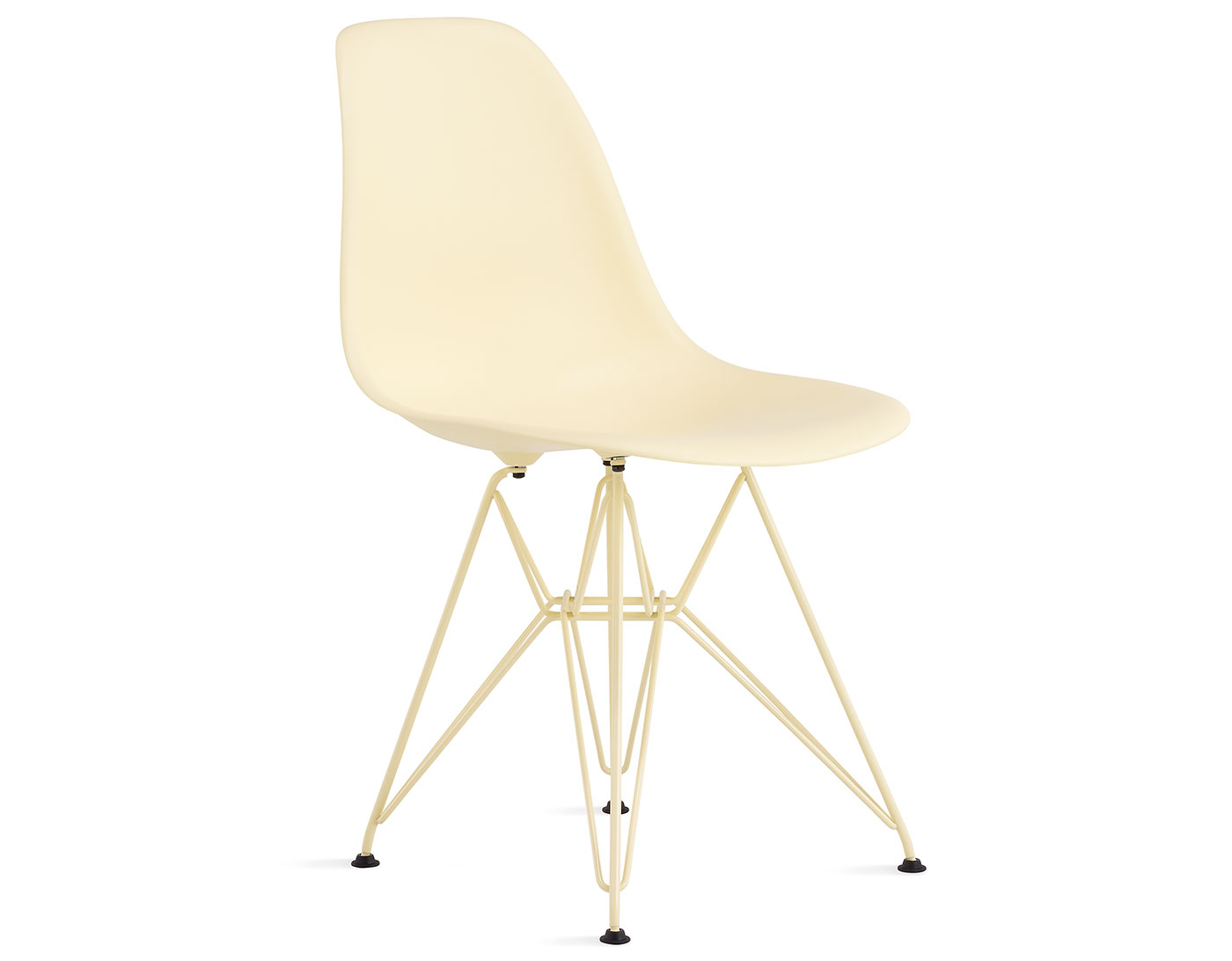 eames molded plastic side chair, herman miller x hay