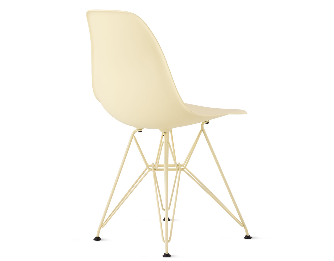 eames molded plastic side chair, herman miller x hay