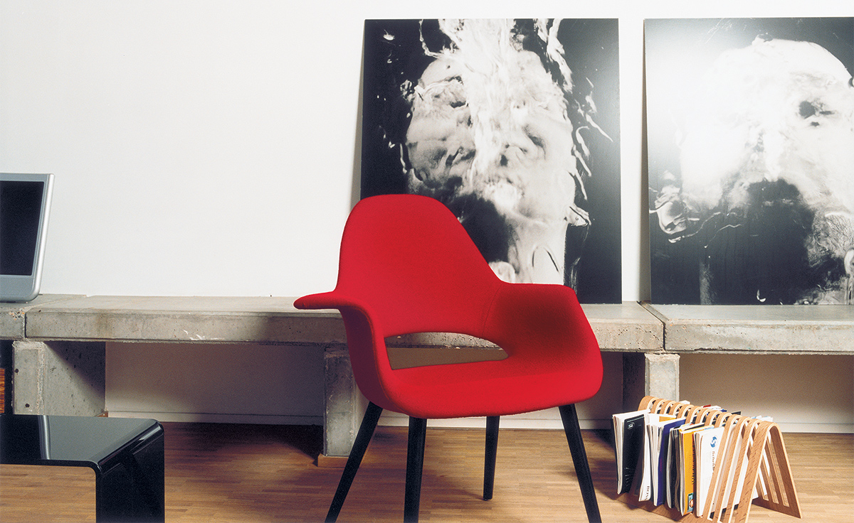 eames & saarinen organic chair