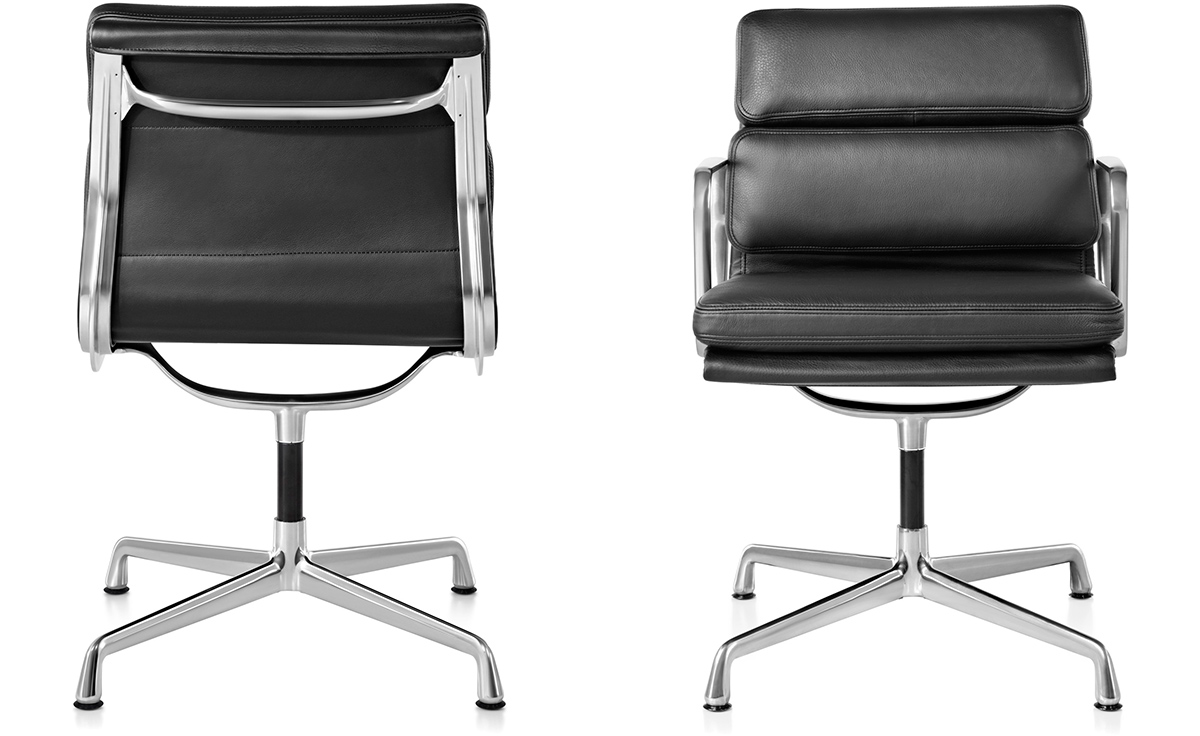 eames® soft pad group side chair