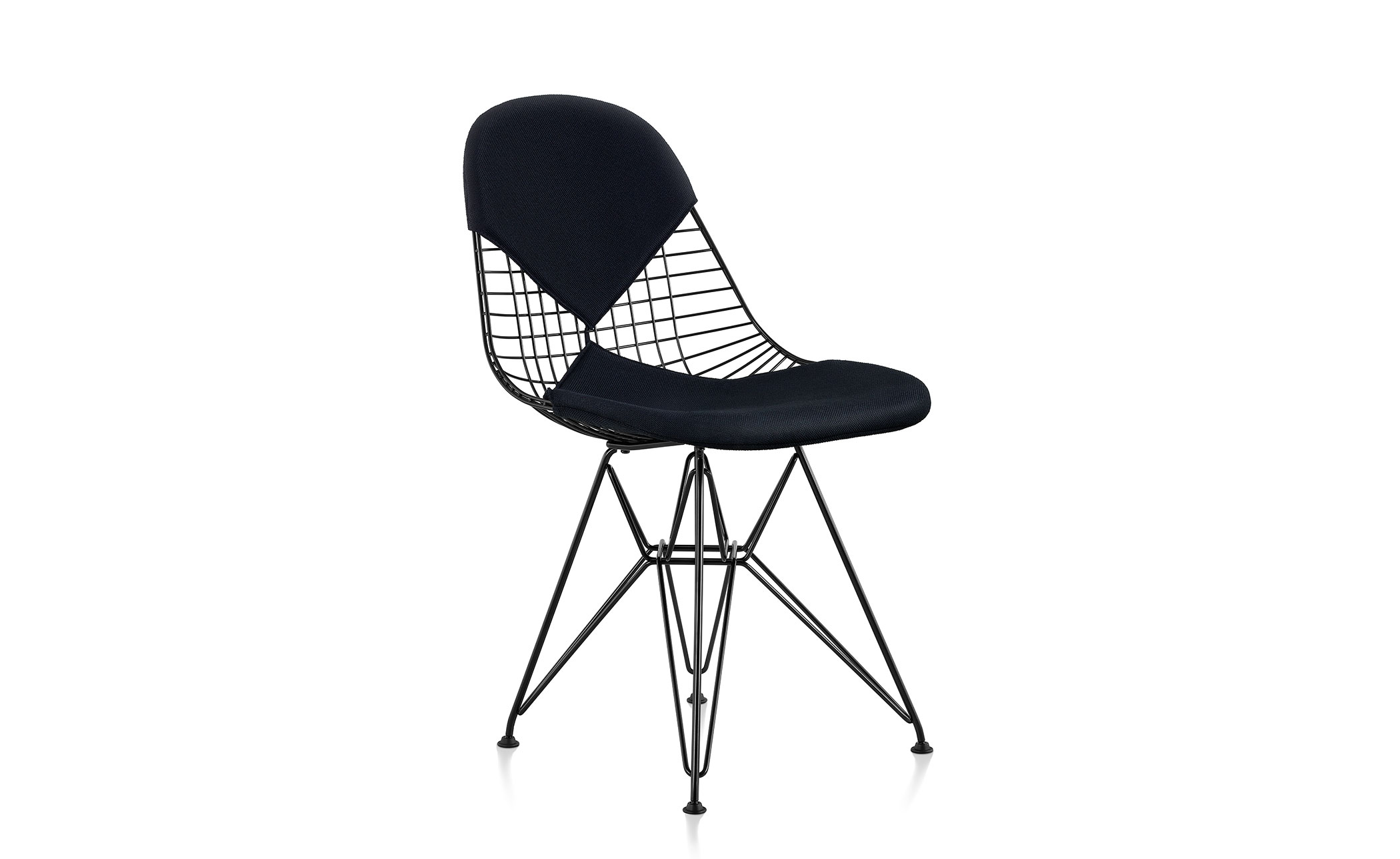 eames® wire chair with bikini pad