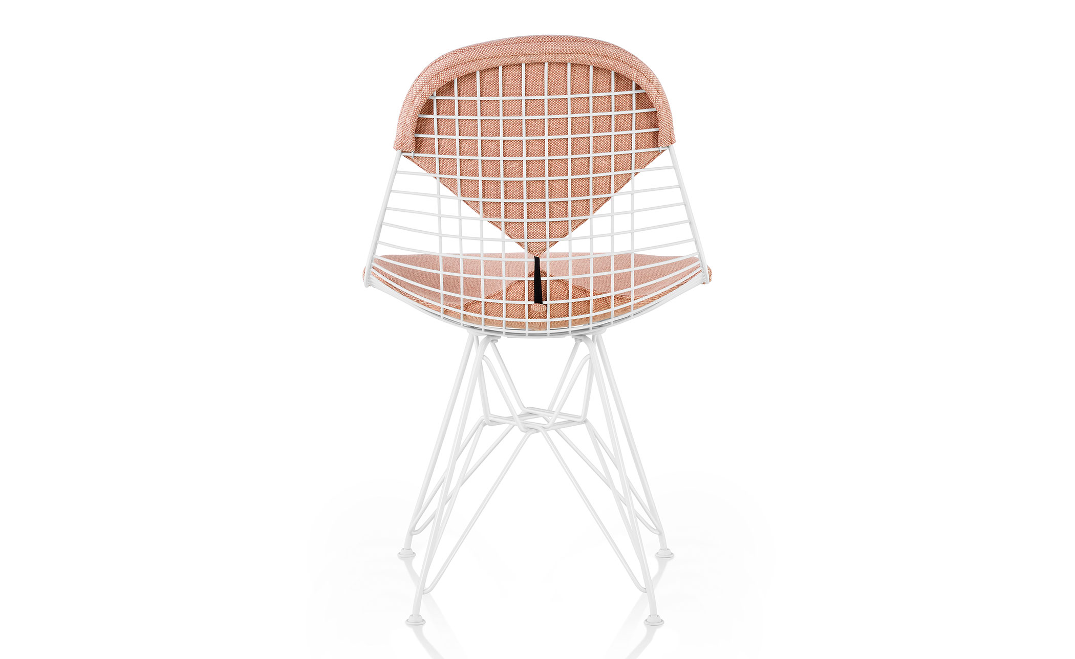 eames® wire chair with bikini pad