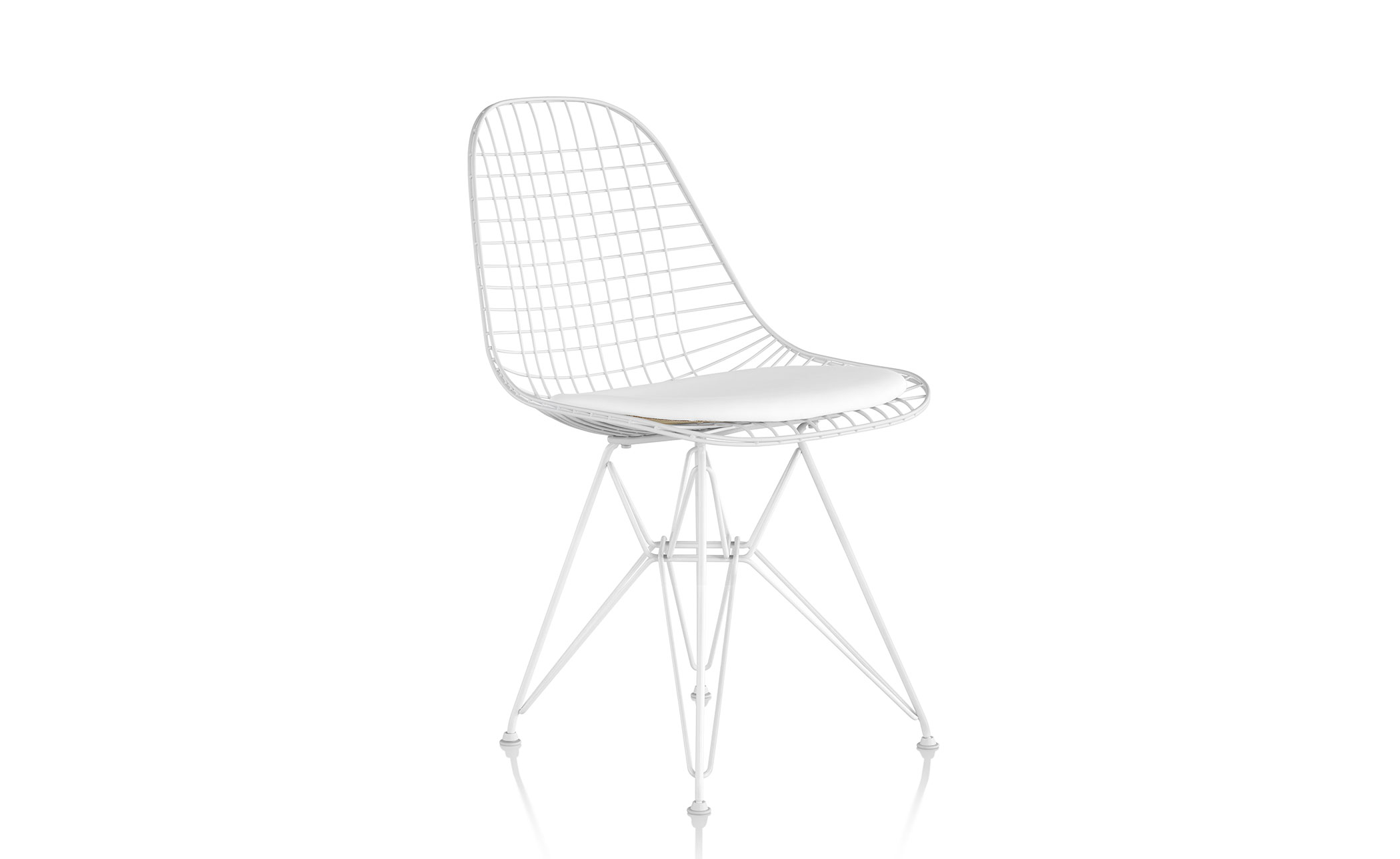 eames® wire chair with wire base