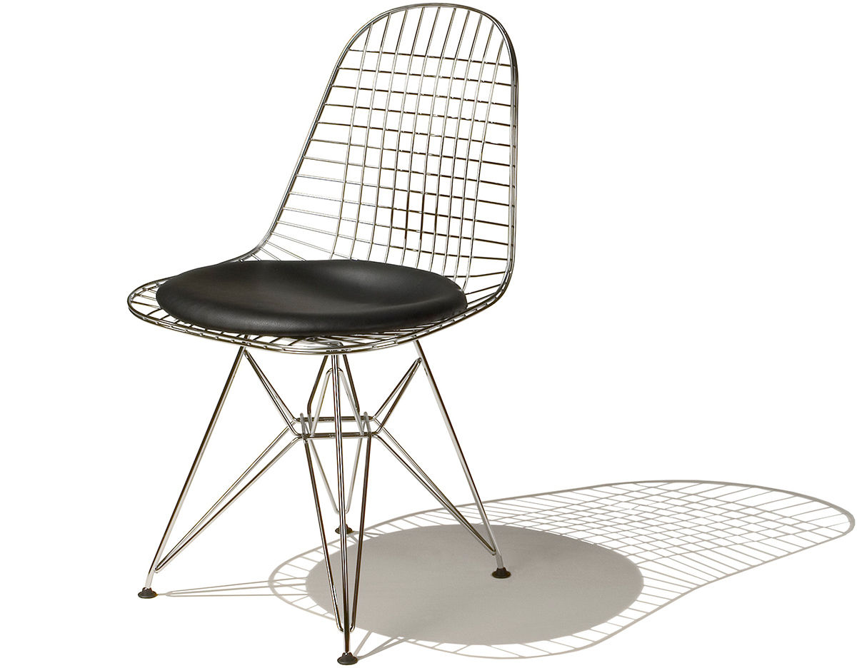 eames® wire chair with wire base