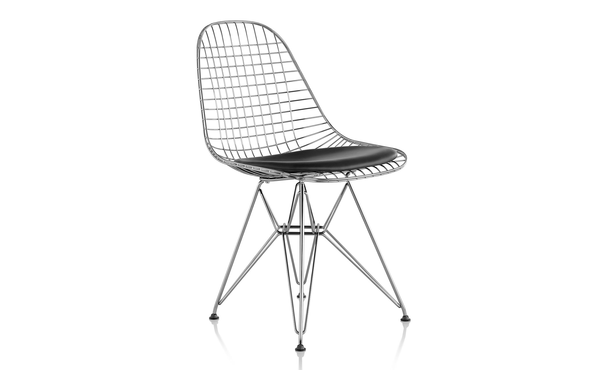 eames® wire chair with wire base