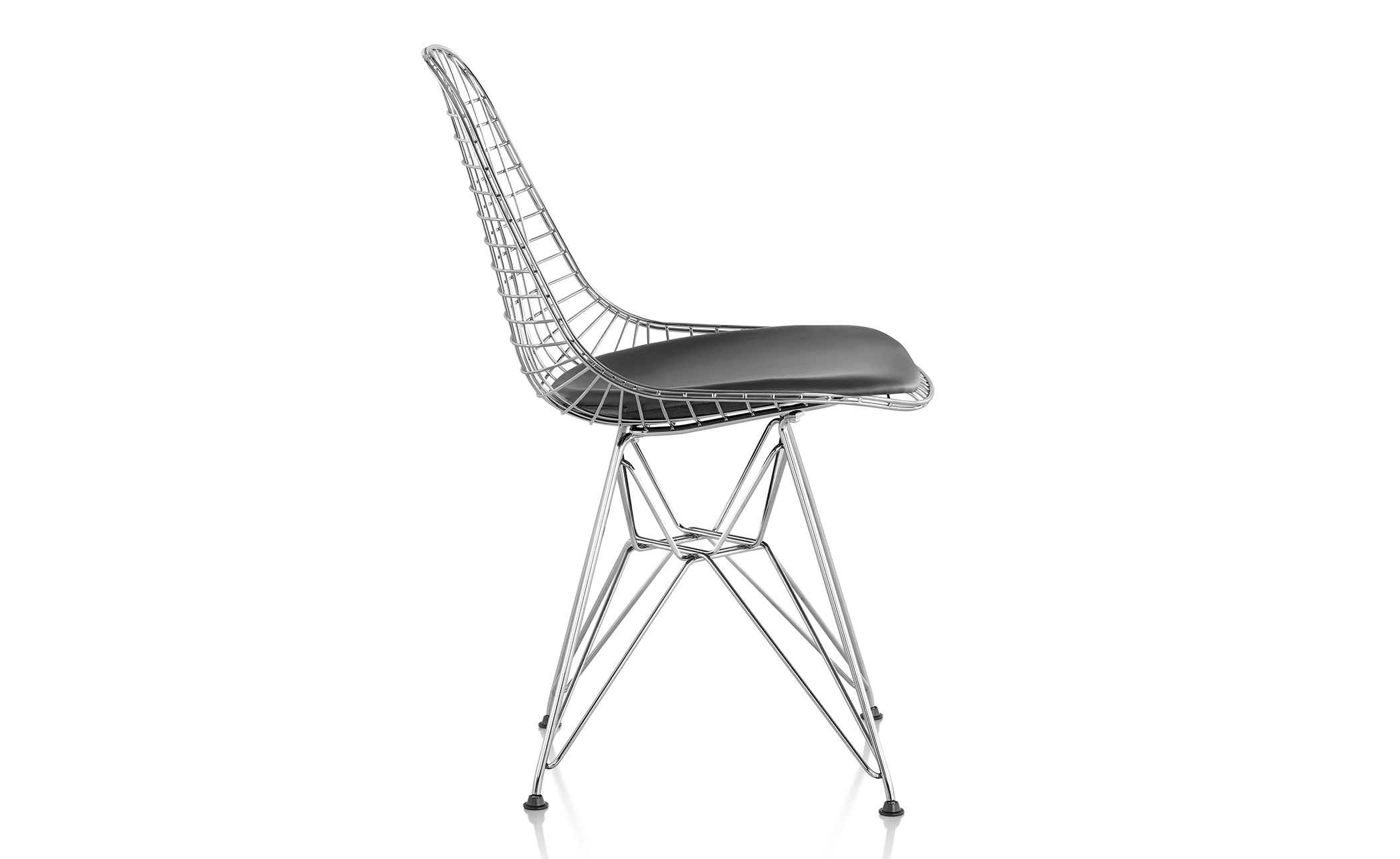 eames® wire chair with wire base