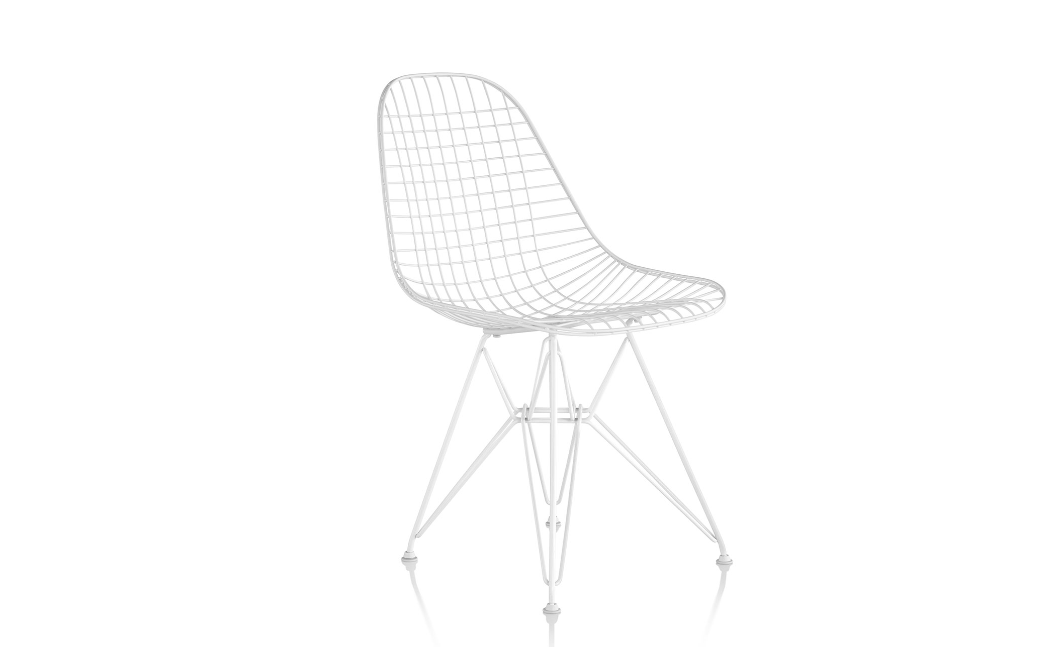 eames® wire chair with wire base