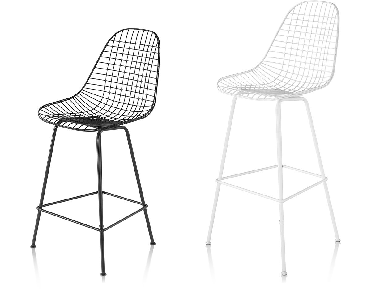 eames® wire stool