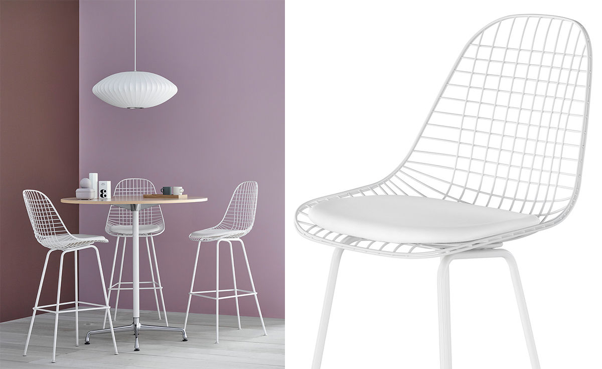 eames® wire stool