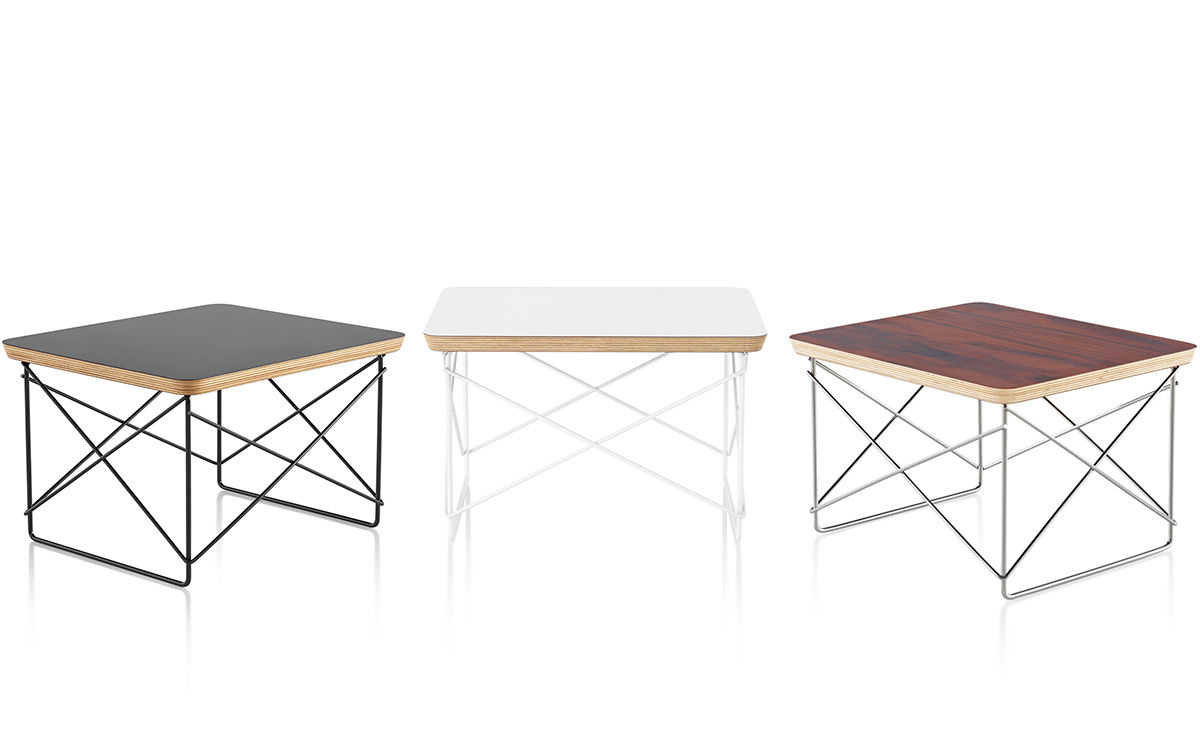eames® wire base low table