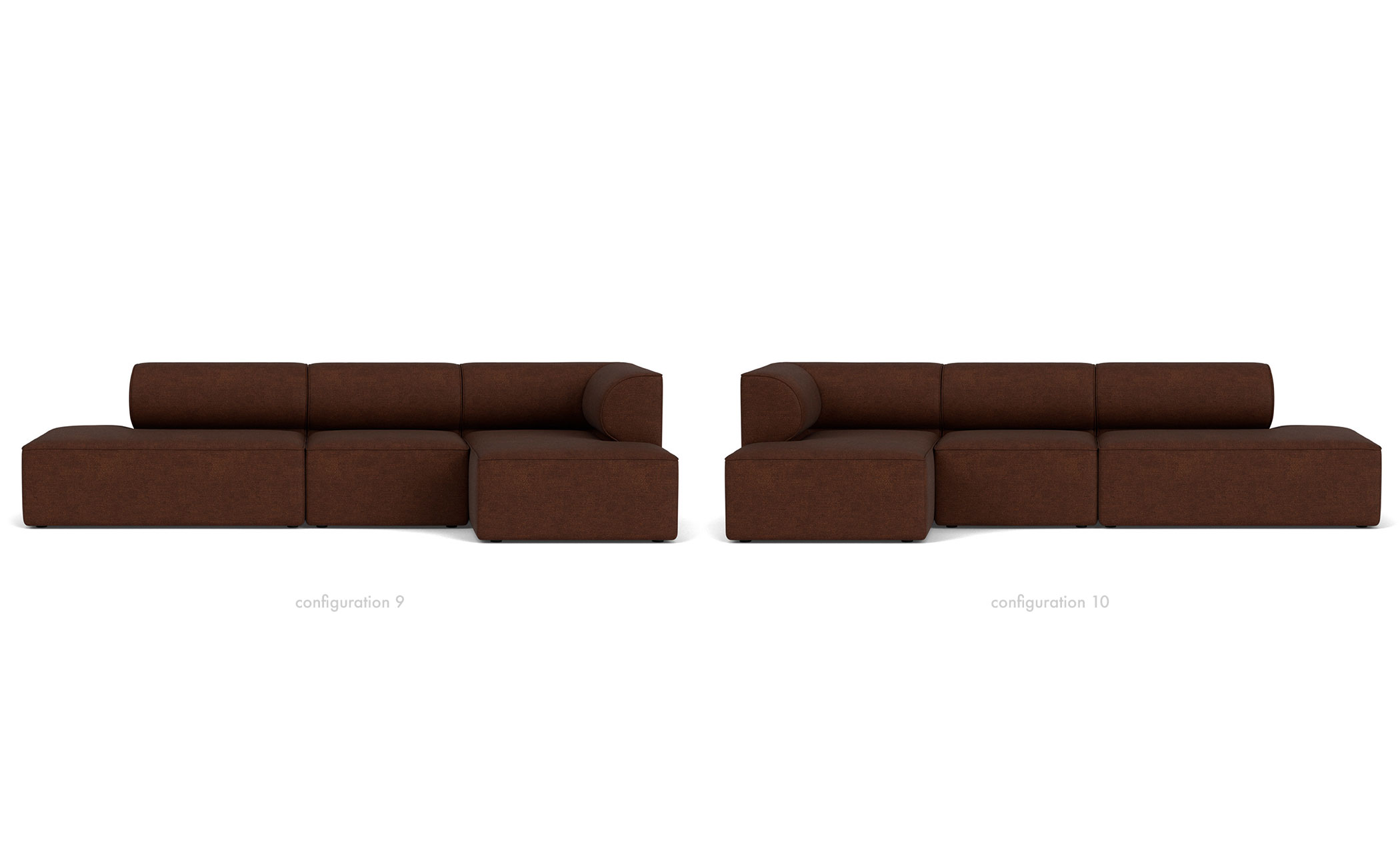 Eave Open Ended Sofa with Chaise 34" depth