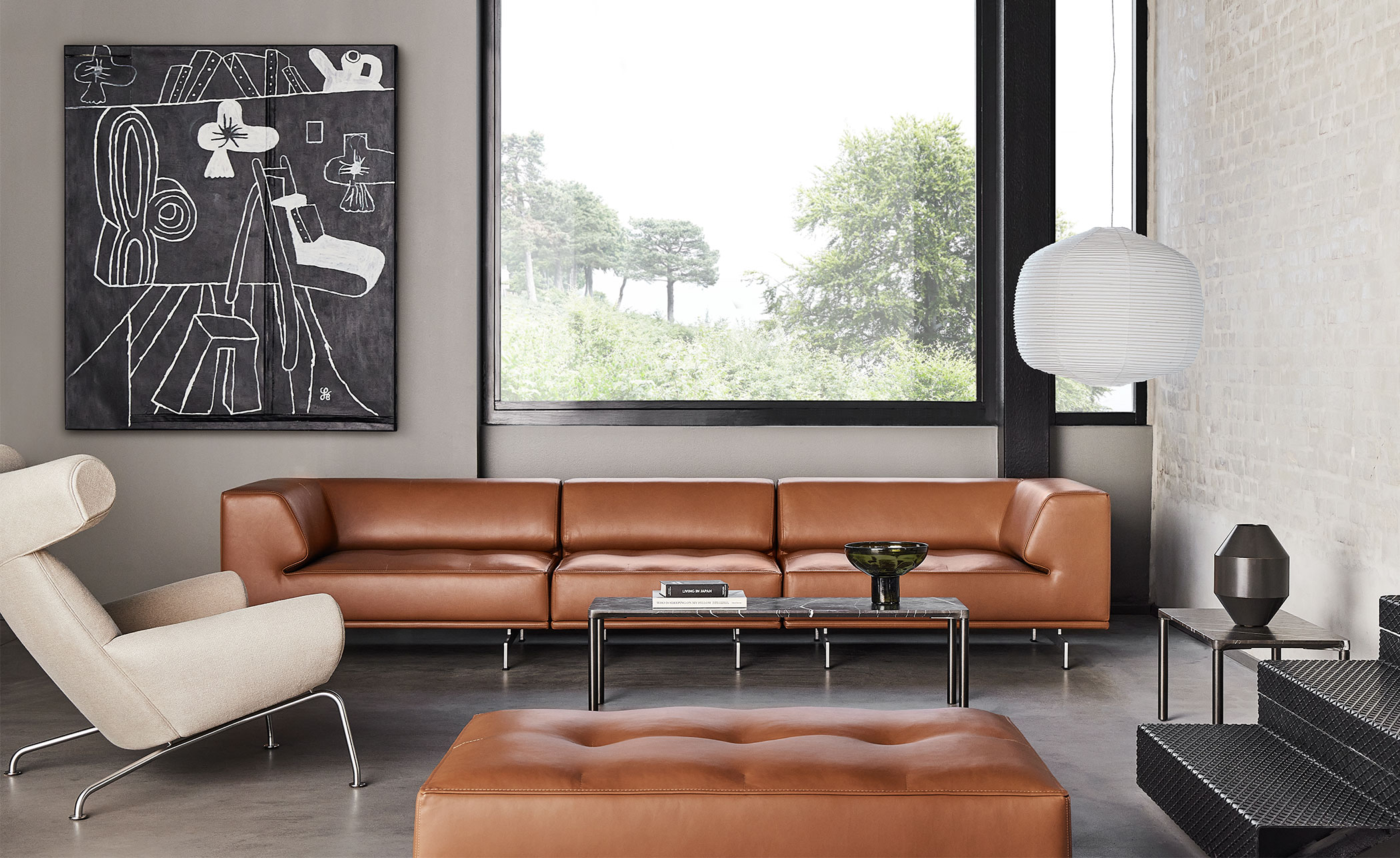 hans wegner ej100 ox chair