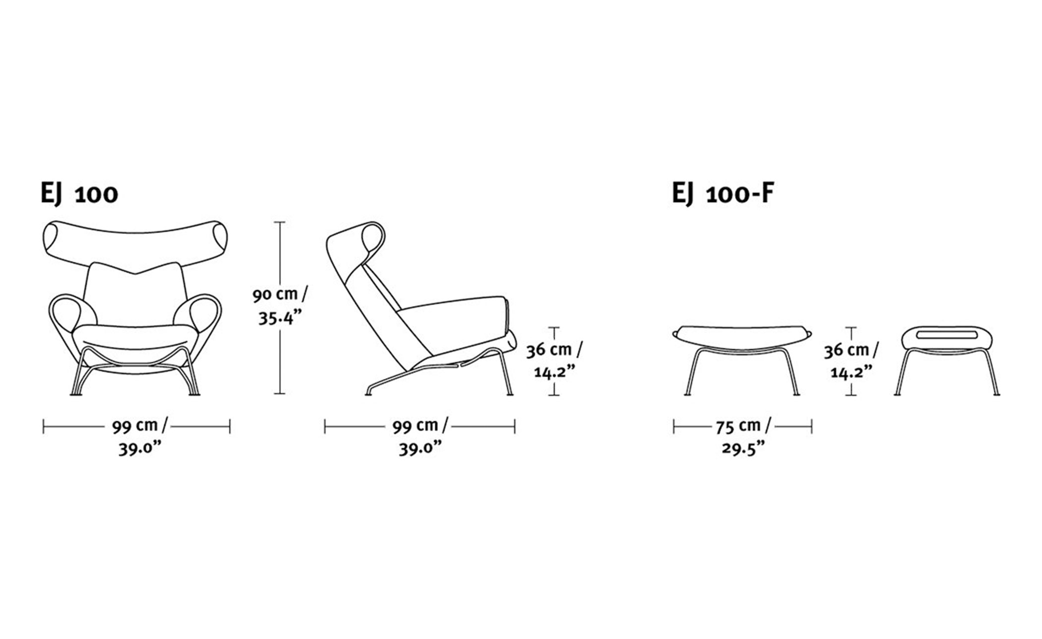 hans wegner ej100 ox chair