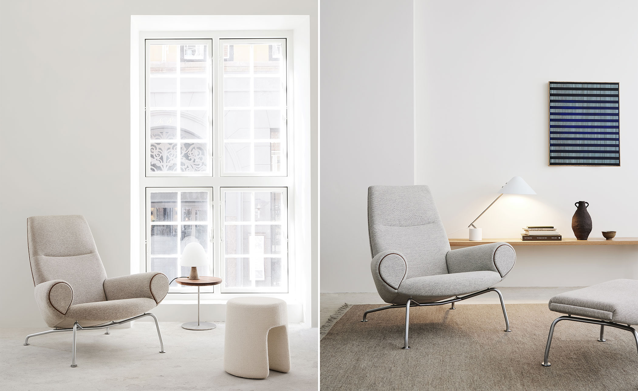 hans wegner ej101 queen chair