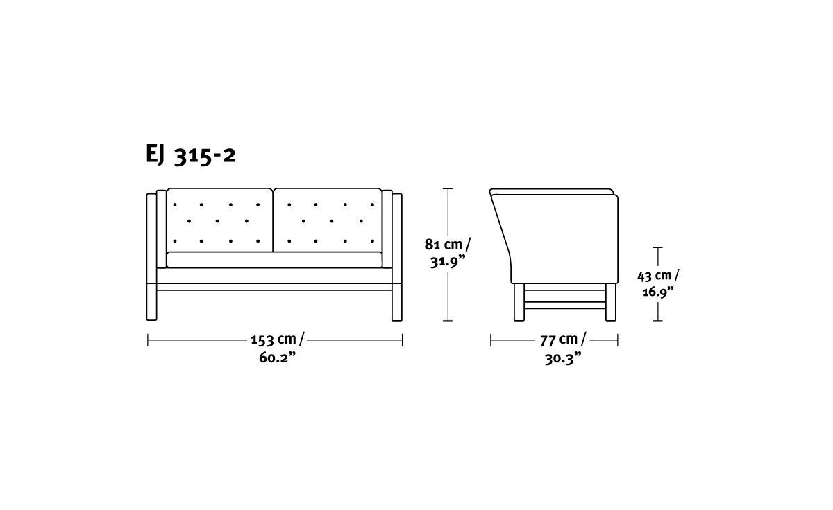 ej315 2-seat sofa