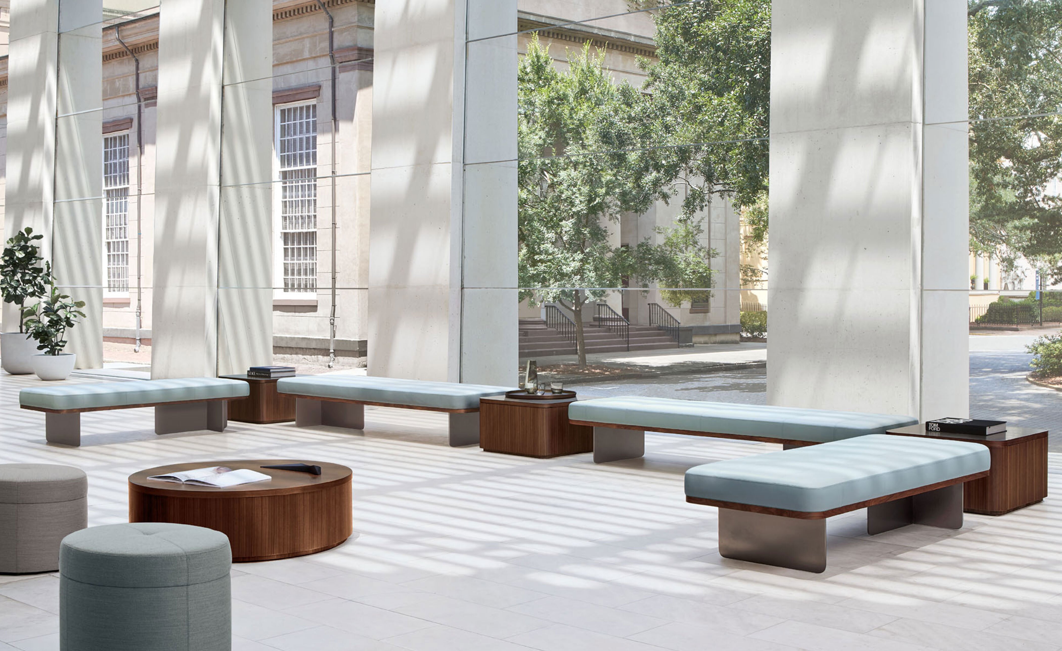 Elevation Bench Three Seat