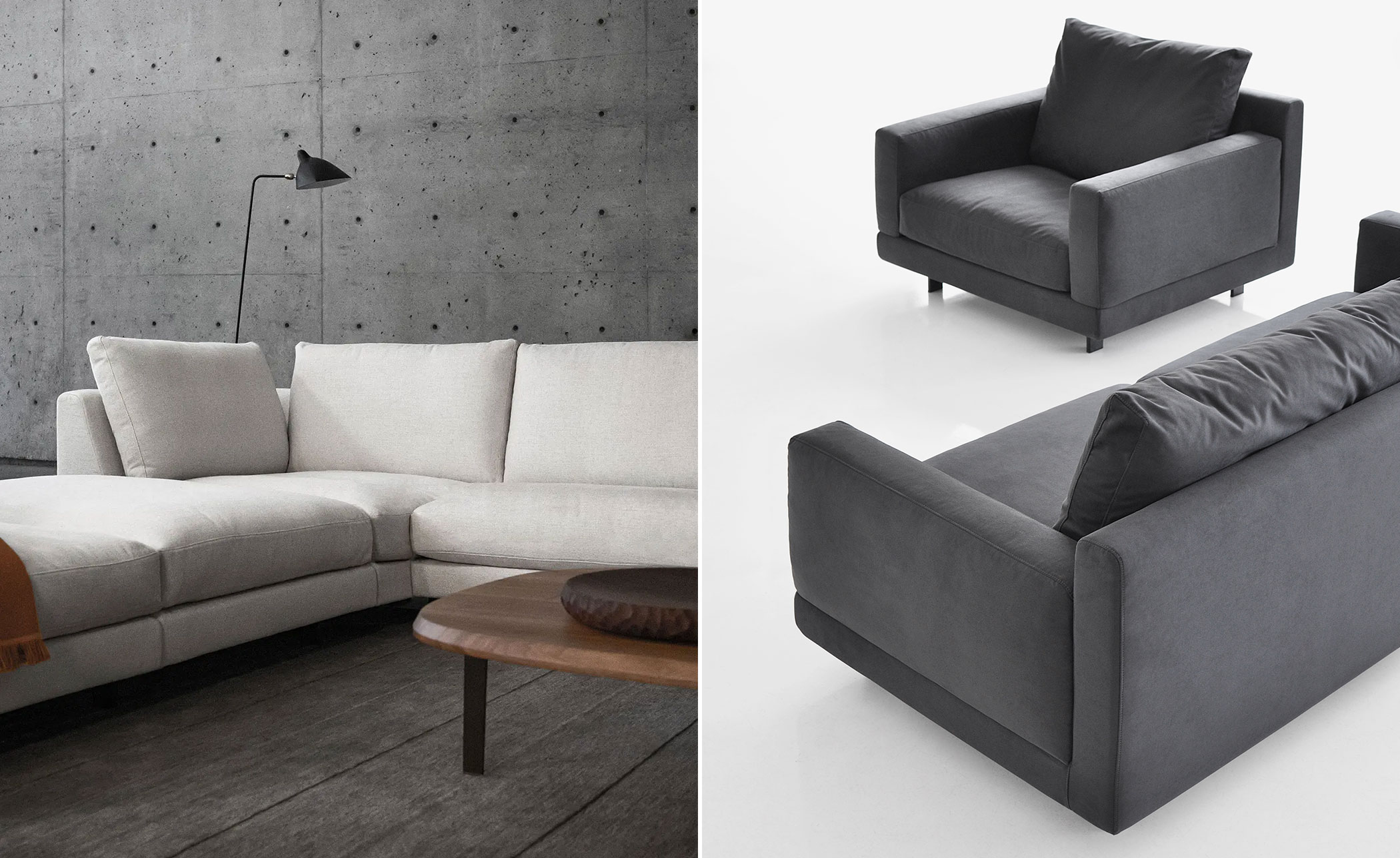 elle sectional sofa