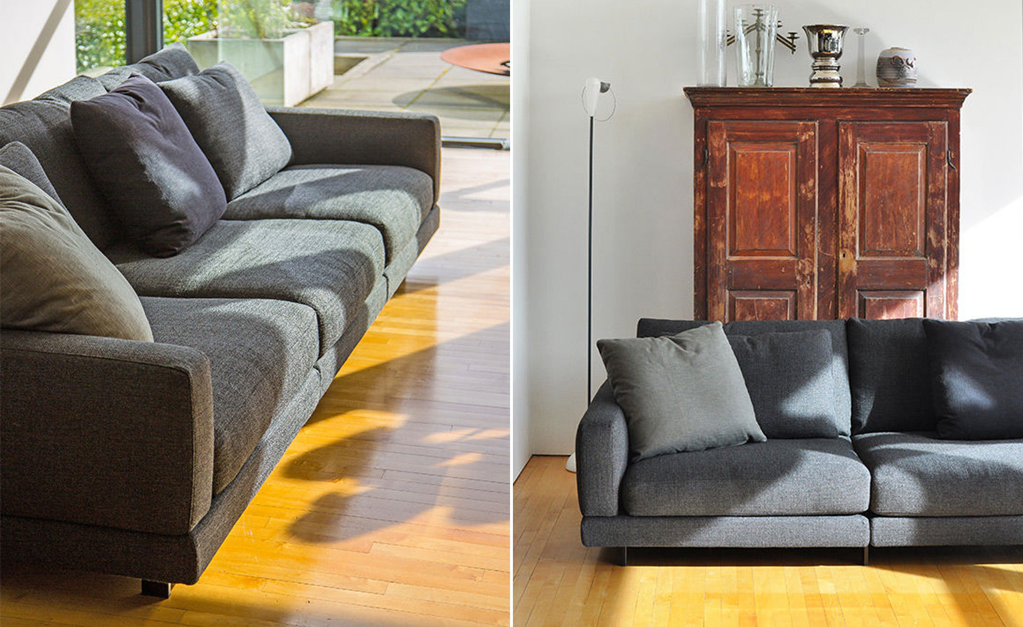 elle sectional sofa