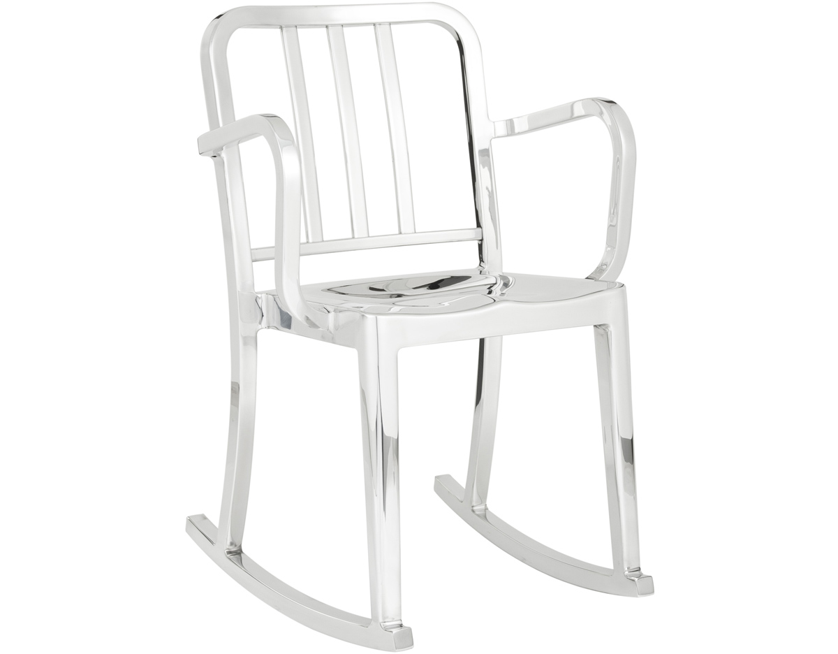 emeco heritage rocking armchair