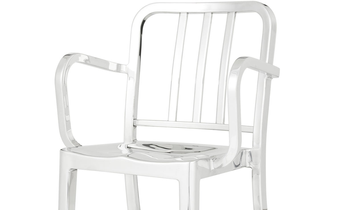 emeco heritage rocking armchair