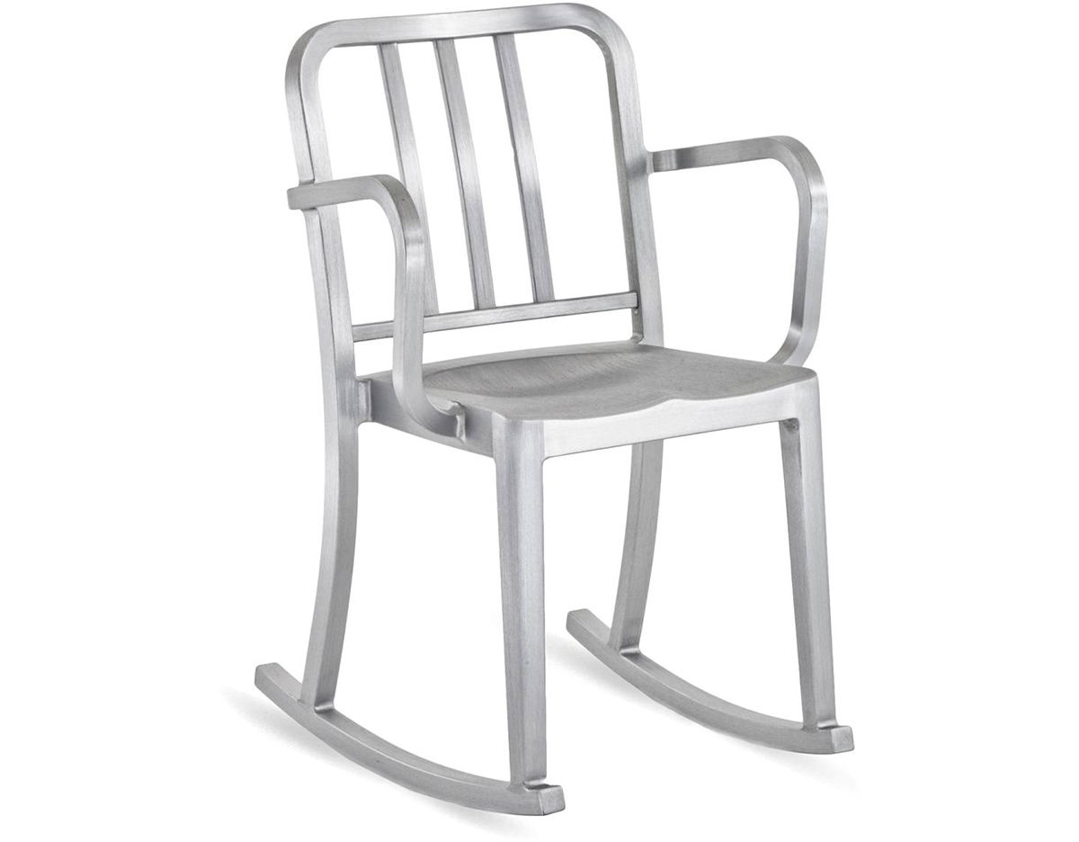 emeco heritage rocking armchair