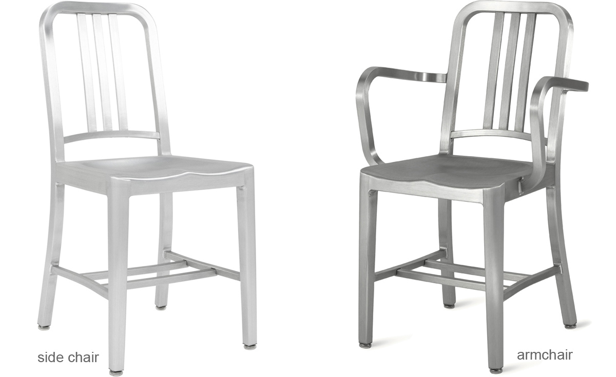 emeco navy armchair