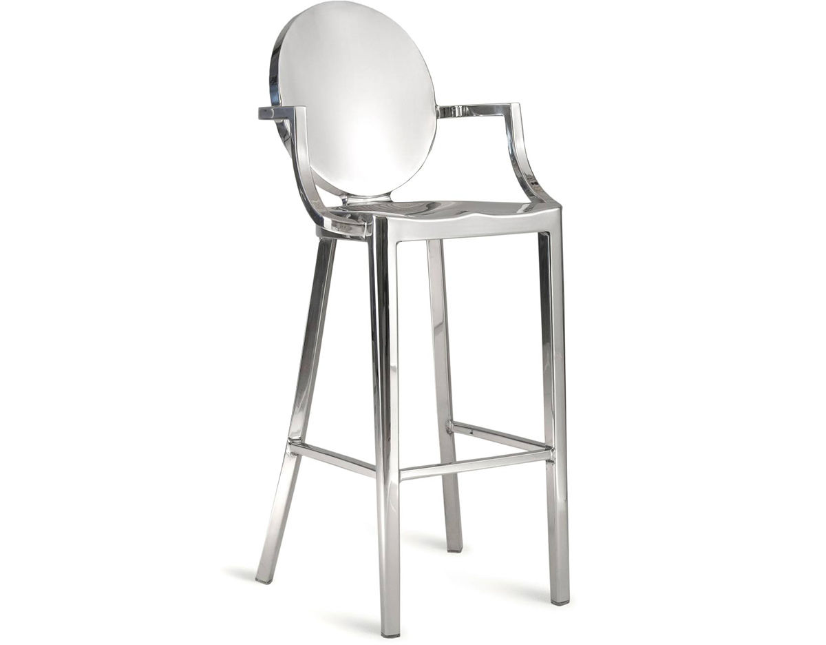 emeco kong stool with arms
