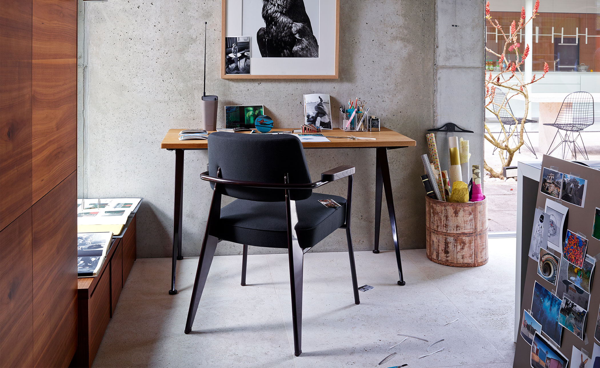 prouvé fauteuil direction chair