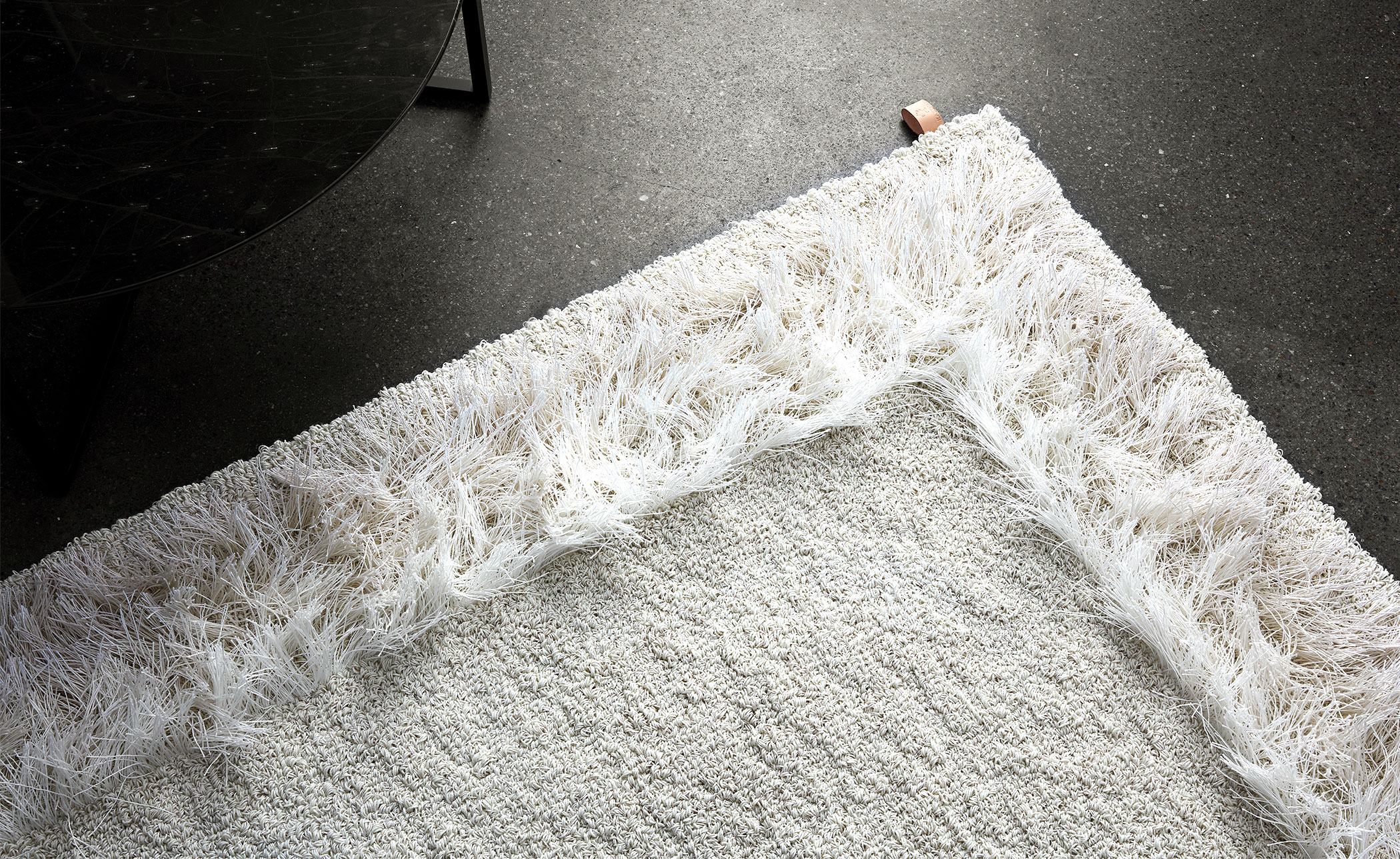 Feather Tufted Rug
