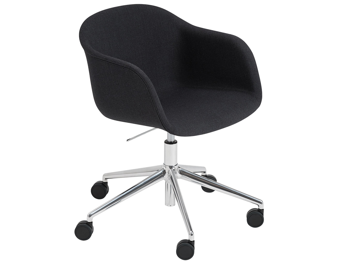 fiber armchair swivel task chair