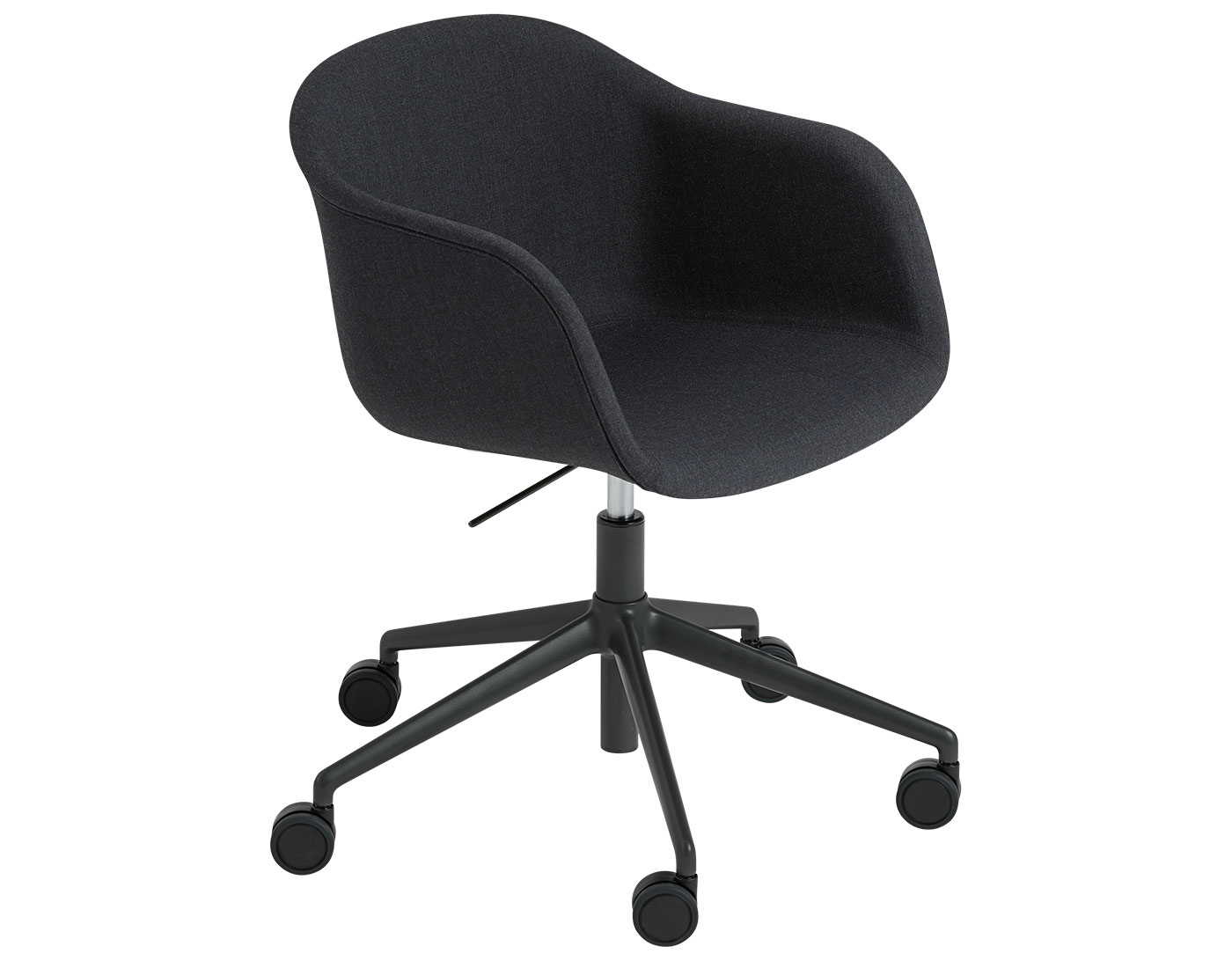 fiber armchair swivel task chair