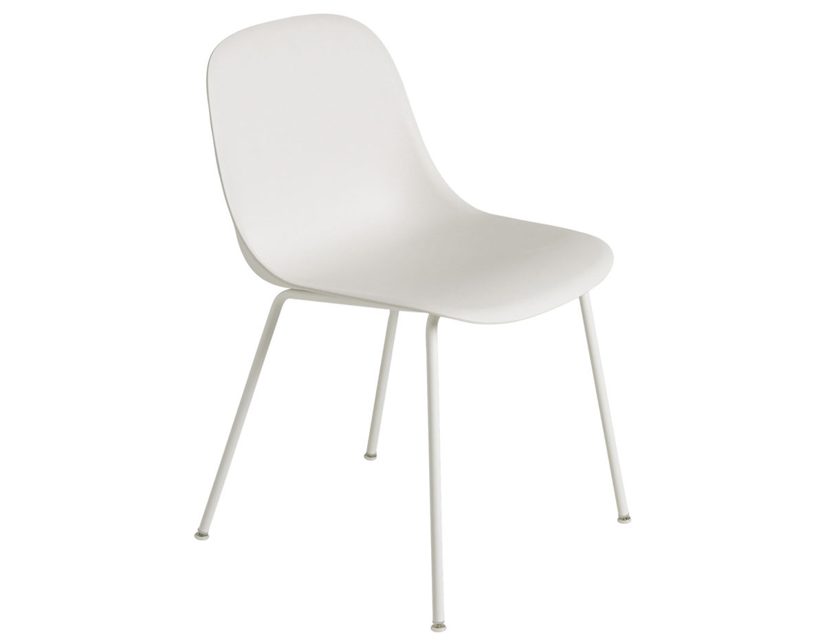 fiber side chair with tube base