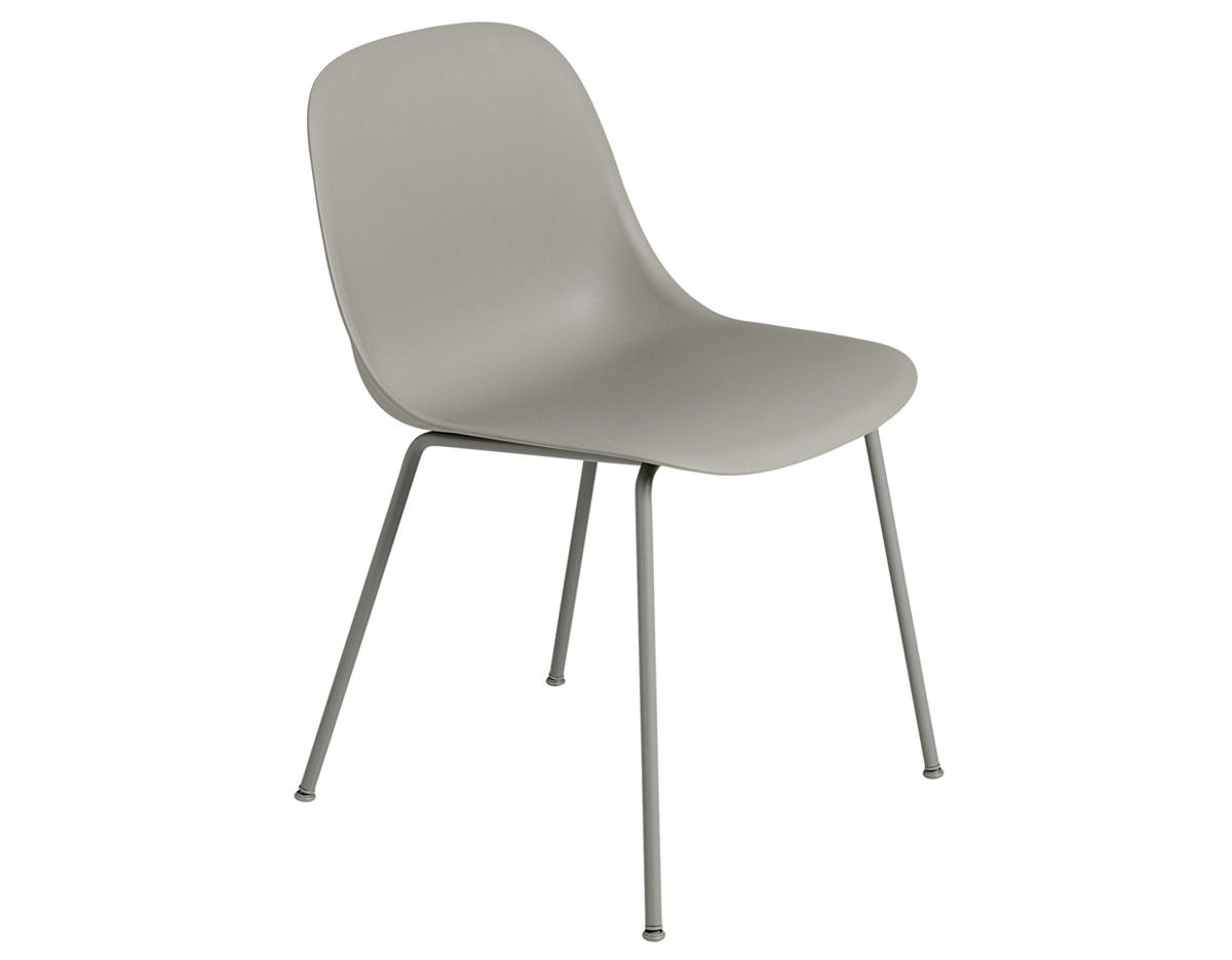 fiber side chair with tube base