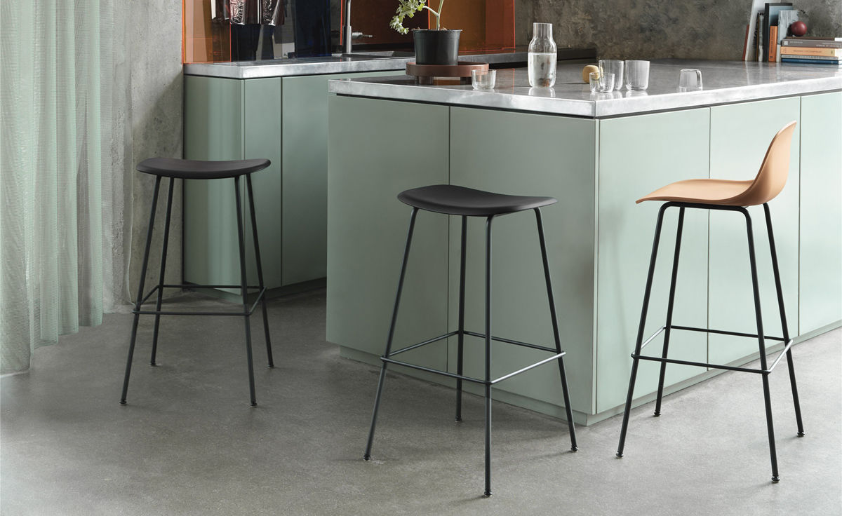 fiber stool with tube base