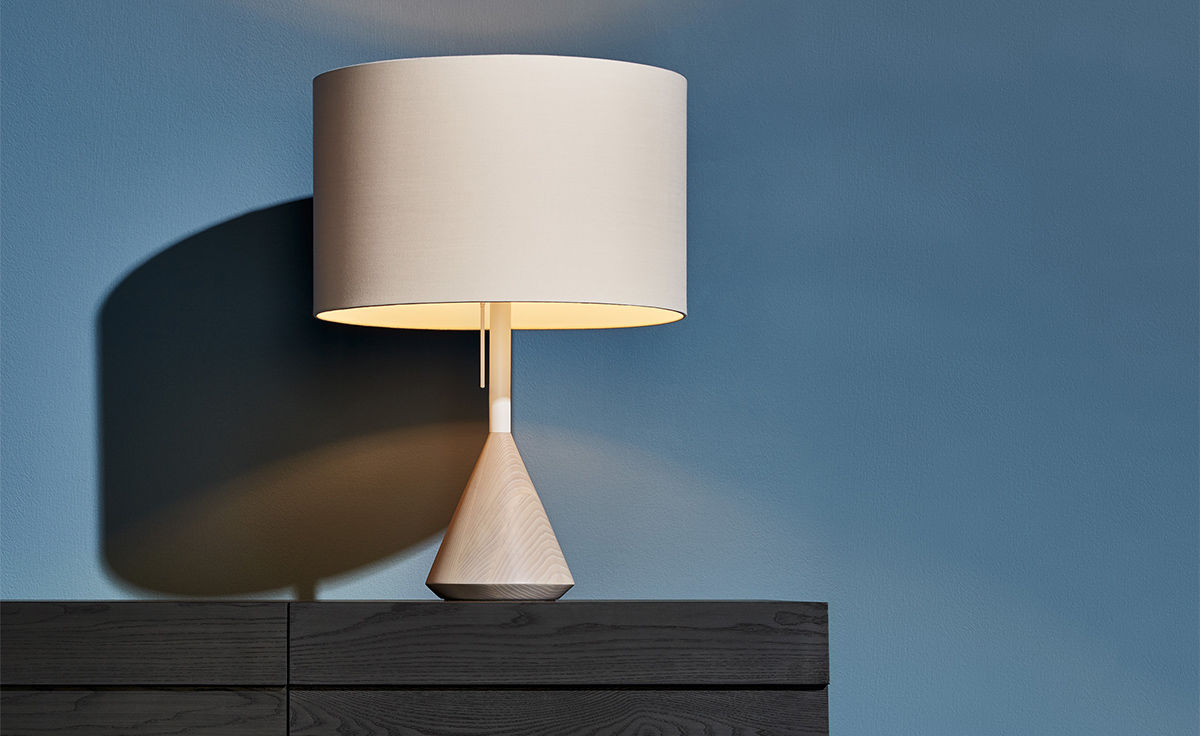 flask table lamp