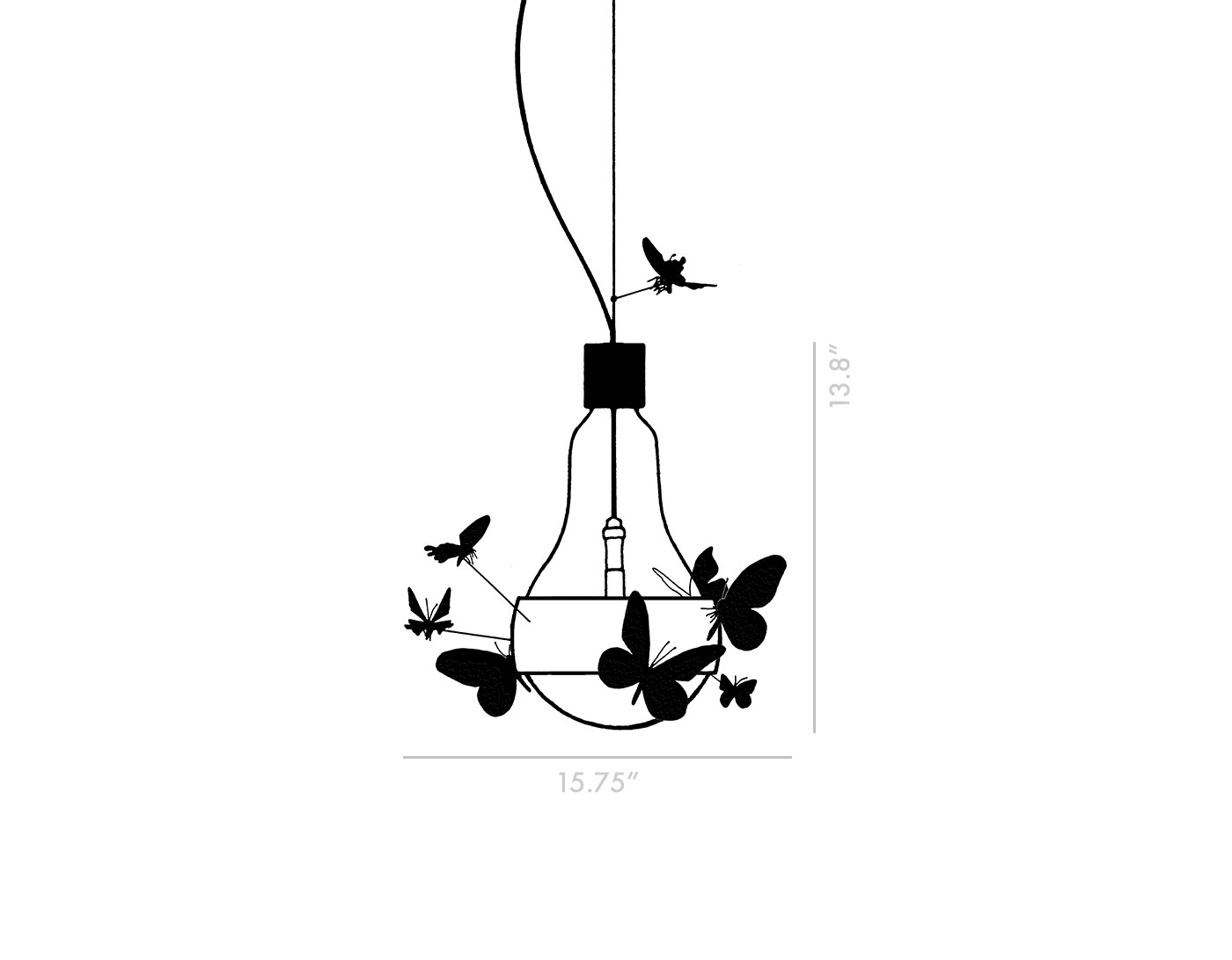 Flatterby Pendant Lamp, limited edition
