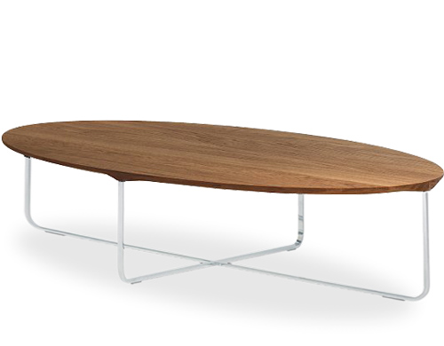 flint 140 oval coffee table