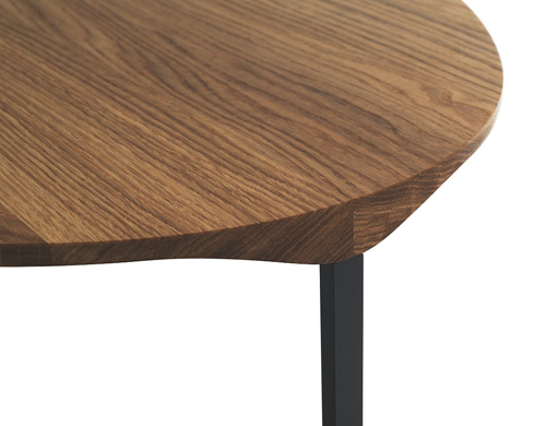 flint 55 round side table