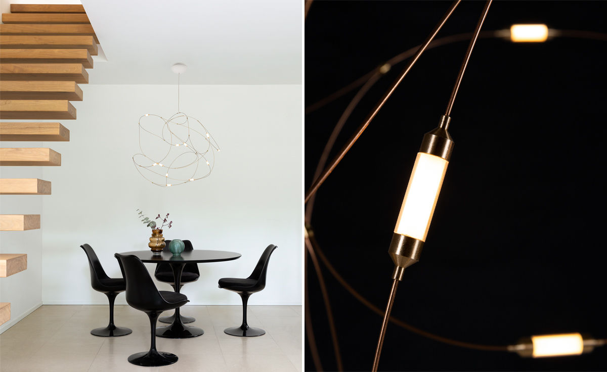 flock of light suspension light