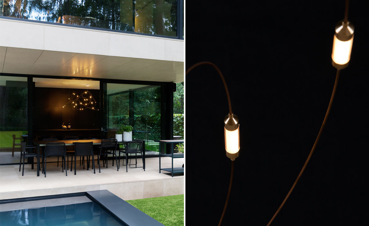 flock of light suspension light