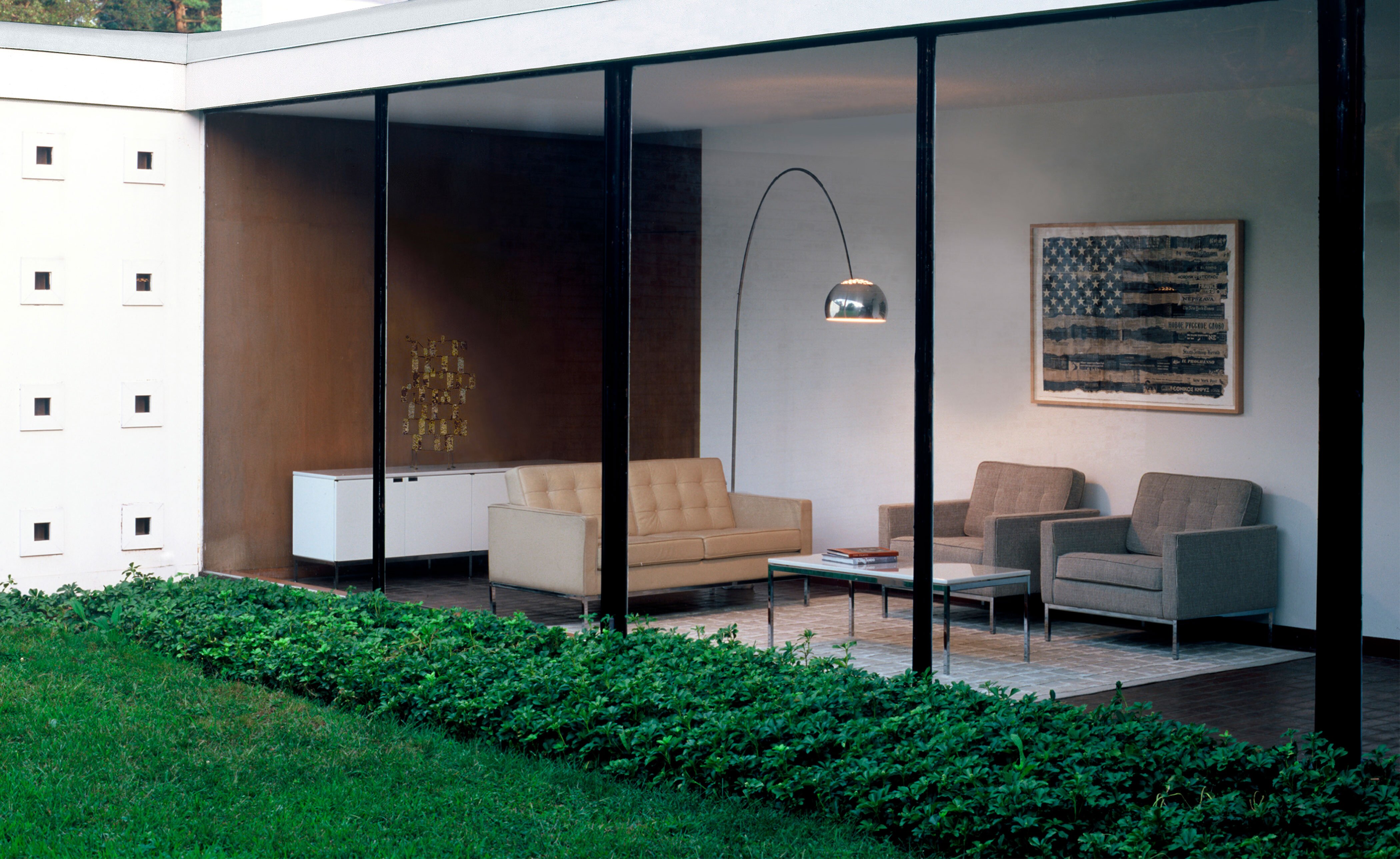 florence knoll 2 position credenza