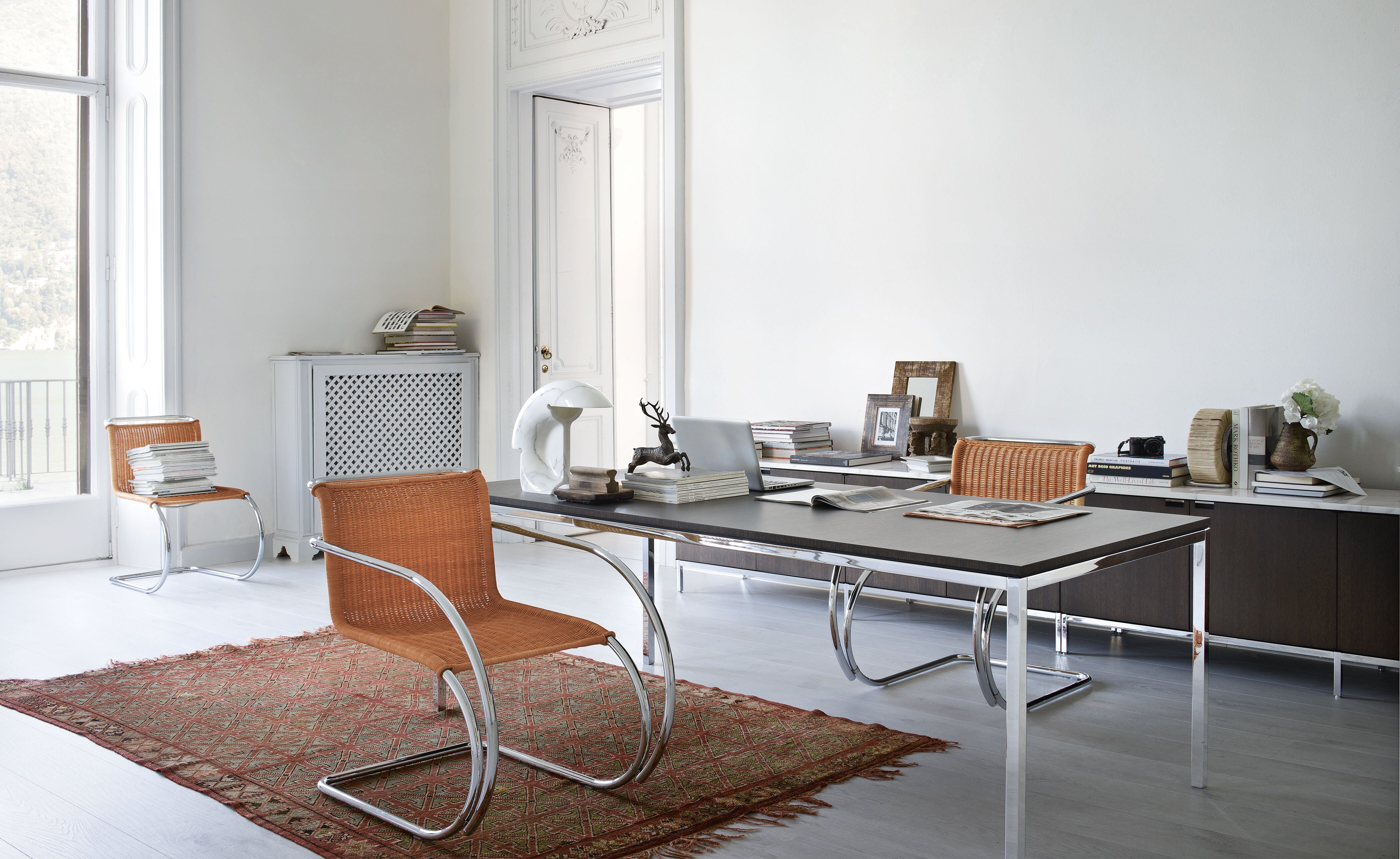 florence knoll 2 position credenza