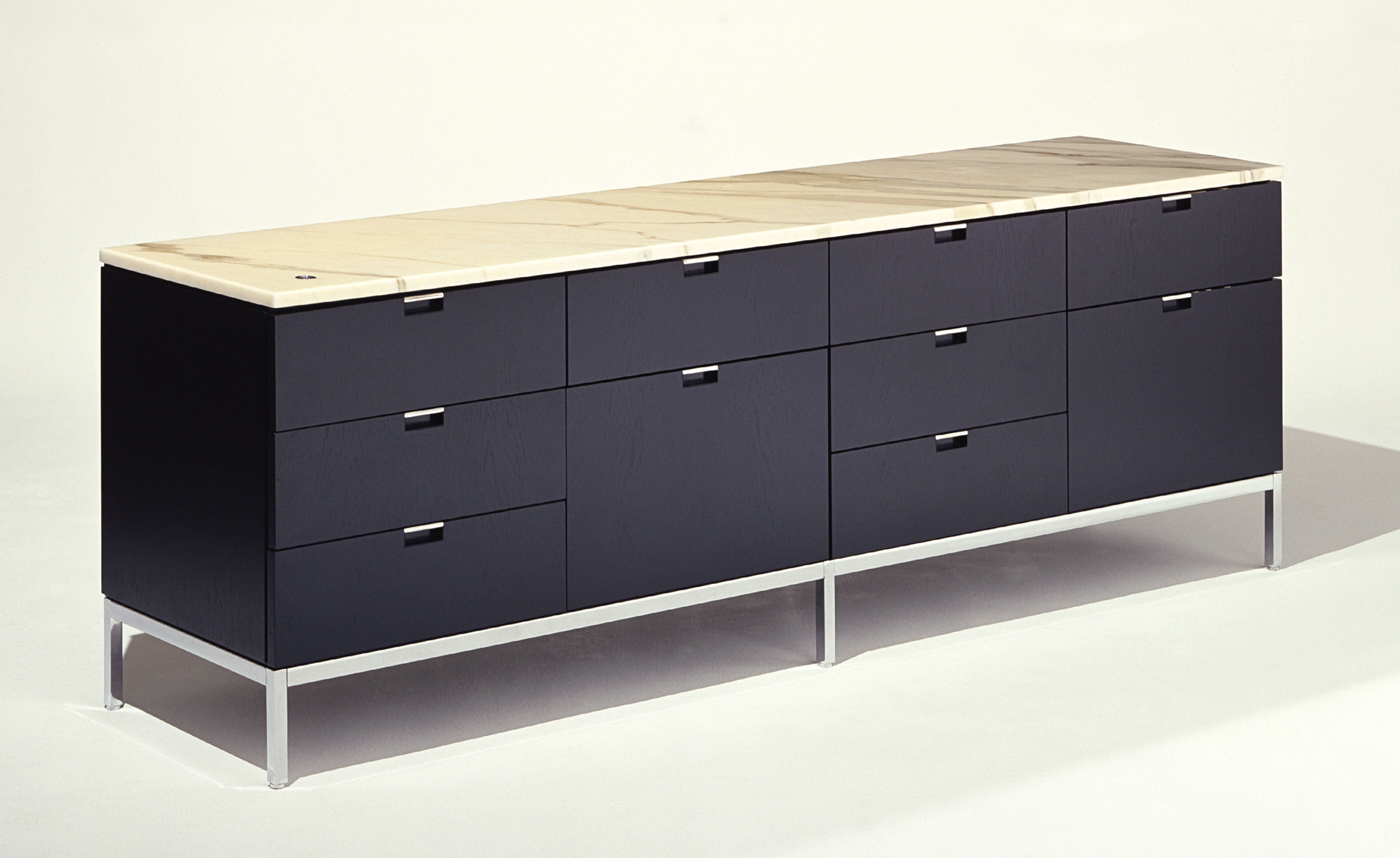 florence knoll 2 position credenza