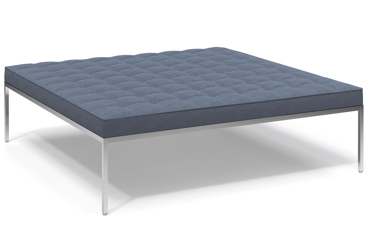 florence knoll relaxed large square bench